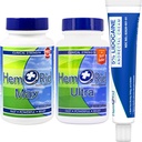 HemRid komplett hemorroide Care System – Potent 5% Lidocaine Cream for Rapid Topical Comfort, Max Ultra kapsler for kontinuerlig vaskulær helse og sirkulatorisk støtte