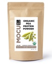 Certified Organic US Grown Pea Protein I 80% I Batch Testet for Heavy Metals I 1 LBS I pakket daglig