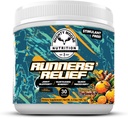 Runners 'Relief - Felles støtte og muskelgjenvinning Supplement - Glucosamine Chondroitin - Fasting Electrolytes - Stimulant-fri Pre / Post Trening Energi - Tangerine Turmeric med 95% Curcuminoids