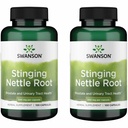 Swanson Stinging Nettle Root (Urtica Dioica) - Herbal Supplement - (100 Kapsler, 500 mg) (2 Pack)