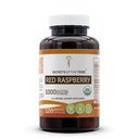 Hemmeligheter av Tribe Røde Bringebær USDA Organic Capsules | Certifiserte organiske vegetariske kapsler, Herbal kosttilskudd | Rubus ideaeus tørket blad (120 greve)