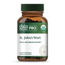 Gaia Herbs Pro St. John's Wort - Sunn Immune System Support Supplement - Helse Supplement med organisk St John's Wort - 60 flytende Phyto-Caps (30 Serveringer)