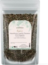 Starwest Botanicals Organic Hawthorn Leaves & Blomster - Tørret Loose Leaf Herb for Te, Naturlig Wellness Support for kvinner og menn, Cut & Sifted, sertifisert Kosher, ikke-GMO - 4 oz Pouch
