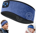 Sleep Hodetelefoner Headband10Hrs Bluetooth Headband med koselige ørepropper Komfortabelt sove hodetelefoner for side sovende, søvn og lounge gave idea for kvinner menn