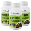 Naturalslim Magnesium Oxid - Konstipend for parabol relief, Colon Cleanser & Stool Softeners for kvinner og menn med magnesium Citrat, Aspartat, & Olive Extract - 120 Grønnsaker Kapsler 3 Pack