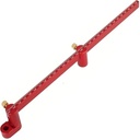 300mm Woodworking Compass Tool, Trearbeidskompass Scriber, Stor kompass for trearbeid, Sirkelkompass Trearbeidssirkel Hersker Merking Gaugesirkel Merkeverktøy - Rød