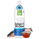 Bare naturlig kjæledyr Wild Alaskan lakseolje for hunder og katter - Omega 3 & 6 flytende kosttilskudd for kjæledyr - EPA & DHA fiskoljer, all naturlig felles støtte, fremme sunn hud, coat & hjerte - 20 Fl Oz