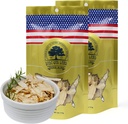 2 poser Amerikansk Ginseng Slices fra Wisconsin, DOL Amerikansk Wisconsin Ginseng Slices Root for Te, Energi for menn Helse Boosts Immunity, Glutenfri, 花旗参参参参 Long Strip 2 Vesker av 4OZ, 8OZ