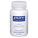 Pure Enkapslinger Lutein & Zeaxanthin - Støtter total Vision* - opprettholder Macular Pigment & Eye Health* - Antioksidant Support* - Vegan-vennlig og ikke-GMO - 60 Kapsler