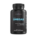 Livingood Daily Fish Oil Omega 3 Supplement, EPA og Dha fra Wild Caught Fish, Omega 3 Fettsyrer for hjerte, hjerne, og felles helse for menn og kvinner, Glutenfri, 30 dagers forsyning, 60 Softgels
