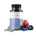 Lullaby | Gentle Kids Naturlig søvnhjelp | Pediatrician Anbefalt | Delicious Lavdose Melatonin & Ikke-Habit Forming Blandet Berry Chewable Tabletter | med kamille, Magnesium for barn 3+