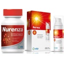 Vita Sciences Komplett nevropathy Relief Bundle: Nurenza Supplement 40x Sterkere R-ALA Formula og Nervex Neuropathy Cream med Capsaicin - din vei til Nerve Rejuvenation