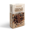BODi BEACHBAR Plantebasert sjokolade Almond Crunch - Protein rik Vegansk Snack Bar, Glutenfri, lav glykemisk indeks, 10g Protein, 150 kalorier, 15 Barer per eske