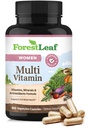 ForestLeaf Daily Vitamin Multivitamin for kvinner, multivitamin for kvinner - Kvinner Multivitaminer og multimineraler Supplement  enhver essensiell vitaminer som trengs for helse og energi