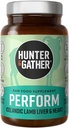 Hunter & Samle Nese til Tail - 90 Utføre Kapsler Wild, Grass Fed Icelandic Lamb Ancestral Inspirert Kosttilskudd | Raw Freeze-Dried Lamb | Ingen GMO Feeds, Antibiotika eller hormoner