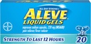 Aleve flytende geler 20 ea (pakke med 3)