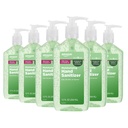 Basic Care - Aloe Vera hånd Sanitizer 62%, 12 fl oz (Pack of 6)