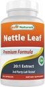 Best Naturals Nettle Leaf Ekstrakt 5000 mg Ekvivalent Per servering- 120 kapsler