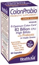 HealthAid ColonProbio 82 milliarder med prebiotisk, 14 Strains, En gang daglig, 60ct, Optimum Colon Care, Syre & Bile Resistant, Dairy Free, Glutenfri, Ikke-GMO, Høy Bifido