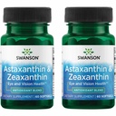 Swanson Astaxanthin & Zeaxanthin Eye Health Supplement for skjermheavy Professionals med 4 mg Astaxanthin & 4 mg OmniXan Zeaxanthin (60 Softgels, 2 Pack)