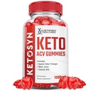 Riktige Laboratories Ketosyn Keto ACV Gummies Avansert formel 1000MG Ketosyn Keto Gummies Apple Cider Vinegar Formulert med Pomegranate Beet Juice pulver B12 Vegan Non GMO 60 Gummys