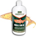 HundeBone Fish Oil for hunder 32 oz | Salmonolje | Hunde Fish Oil | Omega 3 | Hunde Joint Supplement | Kjæledyr vitaminer og kosttilskudd | Wild Alaskan Salmon Olje for hud og Coat