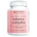 Balansekompleks 17-i-1 Vaginal helse 100 milliarder probiotika for kvinner pH-balanse med Cranberry & D-Mannose | Fremme urinveistrakt helse for Vaginal Odor & Vaginal Flora, 60 kapsler