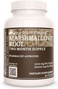 Remedys ernæring Marshmallow Root | 1000 mg, 60 Vegan Capsules Herbal Diett Supplement | To måneders forsyning