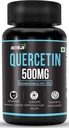 Quercetin 500mg Capsules - Standardisert til 95% høy rengjort og biotilgjengelig Supplement | Naturlige bio-flavonoider og kraftige anti-oksydanter (30 kapsler)