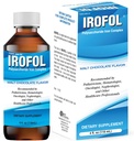 Høy styrke flytende jerndiett Supplement | Jern for barn og voksne | Jern Supplement for kvinner og menn | Malt sjokolade Flavor | 4 fl oz (118 ml) | 100mg polysakkarid jernkompleks for anemi jernmangel og energi støtte | sukkerfri alkohol |
