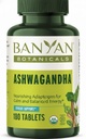 Banyan Botanicals Ashwagandha Tabletter – Organic Ashwagandha Root – Reneide Herbal Adaptogen for naturlig energi støtte og stress støtte* – 180 tabletter – Ikke-GMO Sustainablely Sourced Vegan