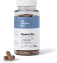 Hennes Fantasy Box | Slippery Box | Fast-Active Slippery Elm Capsules for feminine velvære & intim Moture Support – 60 Vegan Capsules