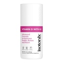 Isotonix vitamin D med K2, fremmer normal bein Mineral tetthet, fremmer sunne arterier, bidrar til å opprettholde bein helse, støtter immun helse, marked Amerika (30 Services)