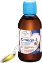 Ultra Styrke flytende Omega-3 + vitamin D3, fiskeolje Supplement 4.500 mg Omega-3 marineolje fra fiskolje og kalamarin, 2.130 mg DHA og EPA, + 1000 IU vitamin D3-6,8 fl oz