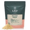 Lily of the Valley Maca Root Powder - Flott supermat for frokost, smoothies & Baking - Premium Grade - Gelatinisert for lett Digestion - Vegan & Glutenfri - pakket i forseglbar Pouch (8oz, 226g)