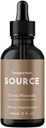 FREQUENSE - Kildespor Mineraler - Fulvic Mineral Powder for Bein Helse, Næringsstoff Absorpsjon, Hudstøtte, Gut Helse & Elektrolytter - 60 ml