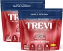 TREVITM Sukkerfri elektrolytter - Drikkeblanding Hydration pulverpakker - 56 greve - Cranberry Lychee