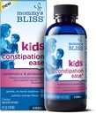 Mammas Bliss Kids Pensum Ease med prebiotika og probiotika, støtter regularitet og digestiv helse, flytende lindring for barn, alder 4+, 4 Fl Oz (pakke av 1)