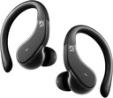 Tilbake Bay Audio - Runners trådløse ørepropper Bluetooth hodetelefoner for sport, Hook Over øret Buds, dyp bass, Wrap rundt øretelefoner med øredobber for løping, trening trådløse hodetelefoner for Gym