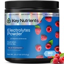 NUTRIENTS Multivitamin Electrolytes pulver Ingen sukker - Sweet Blue Raspberry Electrolyte pulver - Endurance & energi Supplement - Hydration pulver - Ingen kalorier - 90 serveringer - laget i USA