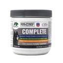 Dogzymer Complete - Probiotika, prebiotika, glukosamin, Chondroitin, MSM og Hyaluronsyre, Komplet hud og Coat Care (8 Ounce)