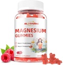 Magnesium Gummier for menn Kvinner Naturlig Magnesium Citrat Gummy Supplement Sukker Gratis Støtter Muskelavslapning, Energimetabolisme