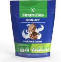 Smart Eats Jernløft | Powder Iron Supplement | Mer energi | Gentle Iron | Støtte Hår, Hud, Digestion | Flott for barn og voksne | Makes Tastige drinker / Smoothies | Cookies & Cream | 30 Scoops