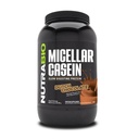 NutraBio Casein Protein pulver, Micellar Casien pulver, 25g langsom diading protein, hjelper holde deg full, Overnatting Muskel gjenoppretting og vekst, BCAA & EAA, Glutenfri, soya fri, 2lb sjokolade