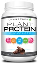 Lean & ren planteprotein, 25 g protein, ikke GMO, vegansk, glutenfri. Lav carb, 842g, sjokolade