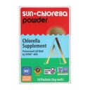 Sun Chlorella Powder Grønn Algae Superfood Supplement støtter hele kroppens velvære immunforsvar, Gut Helse & Natural Energy Boost - Klorofyll, B12, Protein - Ikke-GMO - 10 Services