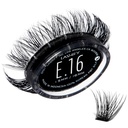 Lashify Extreme 16mm Gossamer DIY Eyelash utvidelser Påfyll, svart, enkle falske lasjer å legge til trekantet volum