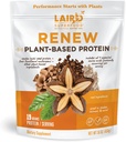 Laird Superfood Renew Plant-basert proteinpulver, 19 Grams Protein, Vegan med Sasha Inchi Seed Protein, Fire funksjonelle moskrooms, Preservativ fri, Glutenfri, Dairy-Free, 16 oz. Veske