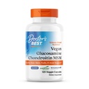 Leger BEST Vegan Glucosamine Chondroitin MSM, Sunt hår, hud, negler, & felles støtte, ikke-GMO, Glutenfri, Soya Gratis, Vegan 120 Veggie kapsler