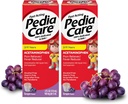 Hurtigvirkende barns smertefri/kids feber Reduserer med acetaminophen oral suspensjon, alder 2-11, null alkohol eller aspirin eller ibuprofen, Grape Flavor, 4 fl oz (2 pakke)